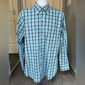 Peter Millar 100% Cotton Crown‎ Plaid Button Down Shirt
